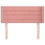 Cabecero de terciopelo rosa 93x16x78/88 cm de , Cabeceros y pies de cama - Ref: Foro24-3118949, Precio: 49,26 €, Descuento: %