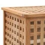 Cesto para ropa sucia madera maciza de nogal 39x39x65 cm de vidaXL, Cestas para ropa - Ref: Foro24-247603, Precio: 94,74 €, D...
