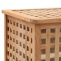 Schmutzwäschekorb aus massivem Walnussholz 39x39x65 cm von vidaXL, Wäschekörbe - Ref: Foro24-247603, Preis: 92,75 €, Rabatt: %