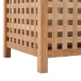 Schmutzwäschekorb aus massivem Walnussholz 39x39x65 cm von vidaXL, Wäschekörbe - Ref: Foro24-247603, Preis: 92,75 €, Rabatt: %