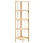 Cedar wood corner shelf 27x27x110 cm by vidaXL, Bookcases and shelves - Ref: Foro24-246435, Price: 39,76 €, Discount: %