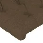 Kopfteil mit dunkelbraunen Stoffohren 163x16x118/128 cm von , Kopf- und Fußteile - Ref: Foro24-3119925, Preis: 159,67 €, Raba...