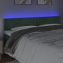 Dunkelgraues Samtkopfteil mit LED 160x5x78/88 cm von , Kopf- und Fußteile - Ref: Foro24-3121389, Preis: 64,35 €, Rabatt: %