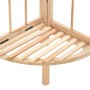 Eckregal aus Zedernholz 27x27x110 cm von vidaXL, Bücherregale und Regale - Ref: Foro24-246435, Preis: 37,55 €, Rabatt: %