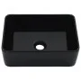 Washbasin 40x30x13 cm black ceramic by vidaXL, Sinks - Ref: Foro24-143920, Price: 68,28 €, Discount: %