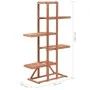 Pflanzenständer aus Zedernholz, 86 x 36 x 139 cm von vidaXL, Topfständer - Ref: Foro24-246432, Preis: 53,08 €, Rabatt: %