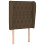 Box spring bed with dark brown fabric mattress 80x200 cm by , Beds and slatted bases - Ref: Foro24-3128720, Price: 362,47 €, ...
