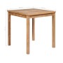Set de comedor exterior 5 piezas de madera maciza de teca de vidaXL, Conjuntos de jardín - Ref: Foro24-44999, Precio: 814,83 ...