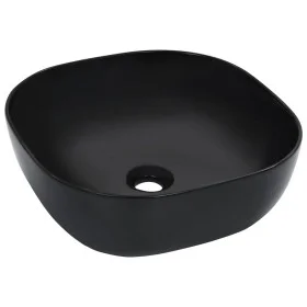 Waschbecken 42,5x42,5x14,5 cm schwarze Keramik von vidaXL, Sinkt - Ref: Foro24-143918, Preis: 69,25 €, Rabatt: %