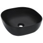 Waschbecken 42,5x42,5x14,5 cm schwarze Keramik von vidaXL, Sinkt - Ref: Foro24-143918, Preis: 70,29 €, Rabatt: %