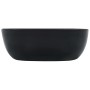 Waschbecken 42,5x42,5x14,5 cm schwarze Keramik von vidaXL, Sinkt - Ref: Foro24-143918, Preis: 70,29 €, Rabatt: %