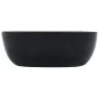 Waschbecken 42,5x42,5x14,5 cm schwarze Keramik von vidaXL, Sinkt - Ref: Foro24-143918, Preis: 70,29 €, Rabatt: %