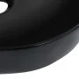 Lavabo 42,5x42,5x14,5 cm cerámica negro de vidaXL, Lavabos - Ref: Foro24-143918, Precio: 69,12 €, Descuento: %