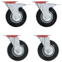 Schwenkräder 4 Einheiten 125 mm von vidaXL, Materialhandhabung - Ref: Foro24-143458, Preis: 35,03 €, Rabatt: %