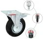 Swivel wheels 4 units 125 mm by vidaXL, Material handling - Ref: Foro24-143458, Price: 34,36 €, Discount: %