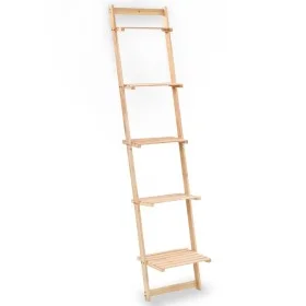 Cedar wood ladder wall shelf 41.5x30x176 cm by vidaXL, Bookcases and shelves - Ref: Foro24-246438, Price: 52,47 €, Discount: %