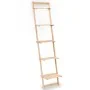 Cedar wood ladder wall shelf 41.5x30x176 cm by vidaXL, Bookcases and shelves - Ref: Foro24-246438, Price: 52,47 €, Discount: %