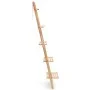 Cedar wood ladder wall shelf 41.5x30x176 cm by vidaXL, Bookcases and shelves - Ref: Foro24-246438, Price: 52,47 €, Discount: %