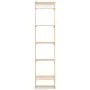 Cedar wood ladder wall shelf 41.5x30x176 cm by vidaXL, Bookcases and shelves - Ref: Foro24-246438, Price: 52,47 €, Discount: %