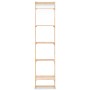 Leiter-Wandregal aus Zedernholz, 41,5 x 30 x 176 cm von vidaXL, Bücherregale und Regale - Ref: Foro24-246438, Preis: 56,28 €,...