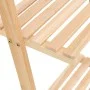 Cedar wood ladder wall shelf 41.5x30x176 cm by vidaXL, Bookcases and shelves - Ref: Foro24-246438, Price: 52,47 €, Discount: %