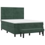 Boxspringbett mit dunkelgrüner Samtmatratze 140x200 cm von , Betten und Lattenroste - Ref: Foro24-3137908, Preis: 521,01 €, R...