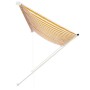 Einziehbare Markise 350x150 cm gelb und weiß von vidaXL, Markisen - Ref: Foro24-143756, Preis: 65,55 €, Rabatt: %