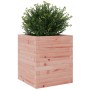 Jardinera de madera maciza Douglas 40x40x46 cm