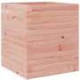 Jardinera de madera maciza Douglas 40x40x46 cm