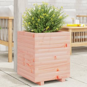 Jardinera madera maciza de abeto Douglas 40x40x49,5 cm en Maceteros y jardineras | Comprar online en Foro24