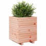Jardinera madera maciza de abeto Douglas 40x40x49,5 cm