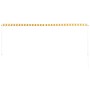Einziehbare Markise 350x150 cm gelb und weiß von vidaXL, Markisen - Ref: Foro24-143756, Preis: 65,55 €, Rabatt: %