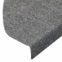 Alfombrilla autoadhesiva escalera 20 uds gris 65x22,5x3,5 cm en Alfombrillas para escalones | Comprar online en Foro24