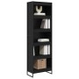 Estantería para libros 2 pcs Roble Negro 80 x 30 x 155 cm en Librerías y estanterías | Comprar online en Foro24