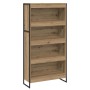 Estantería para libros 2 pcs Roble Artesanal 80 x 30 x 155 cm en Librerías y estanterías | Comprar online en Foro24