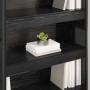 Estantería para libros 2 pcs Roble Negro 80 x 30 x 155 cm en Librerías y estanterías | Comprar online en Foro24