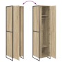 Armario 2 pcs Sonoma 50 x 50 x 200 cm Madera contrachapada en Armarios roperos | Comprar online en Foro24