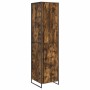 Armario 2 pcs Roble Humo 50 x 50 x 200 cm Madera contrachapada en Armarios roperos | Comprar online en Foro24