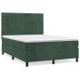 Boxspringbett mit dunkelgrüner Samtmatratze 140x200 cm von , Betten und Lattenroste - Ref: Foro24-3143088, Preis: 487,00 €, R...