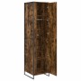 Armario 2 pcs Roble Humo 50 x 50 x 200 cm Madera contrachapada en Armarios roperos | Comprar online en Foro24