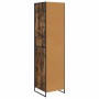 Armario 2 pcs Roble Humo 50 x 50 x 200 cm Madera contrachapada en Armarios roperos | Comprar online en Foro24
