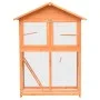 Solid pine and fir wood bird cage 125.5x59.5x164 cm by vidaXL, Feet and bird cages - Ref: Foro24-170638, Price: 189,23 €, Dis...