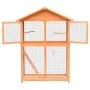 Solid pine and fir wood bird cage 125.5x59.5x164 cm by vidaXL, Feet and bird cages - Ref: Foro24-170638, Price: 189,23 €, Dis...