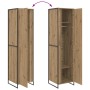 Armario con puerta 2 pcs Roble Artesanal 50 x 50 x 200 cm en Armarios roperos | Comprar online en Foro24