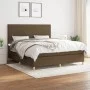Boxspringbett mit dunkelbrauner Stoffmatratze 180x200 cm von , Betten und Lattenroste - Ref: Foro24-3142196, Preis: 594,98 €,...