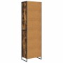Gabinetes Altos 2 pcs Roble Humo 60 x 36 x 300 cm en Aparadores | Comprar online en Foro24