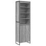 Gabinetes Altos 2 pcs Gris Sonoma 60 x 36 x 300 cm