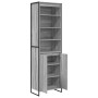 Gabinetes Altos 2 pcs Gris Sonoma 60 x 36 x 300 cm