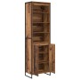 Gabinetes Altos 2 pcs Madera Vieja 60 x 36 x 300 cm