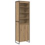 Gabinetes Altos 2 pcs Roble Artesanal 60 x 36 x 300 cm
